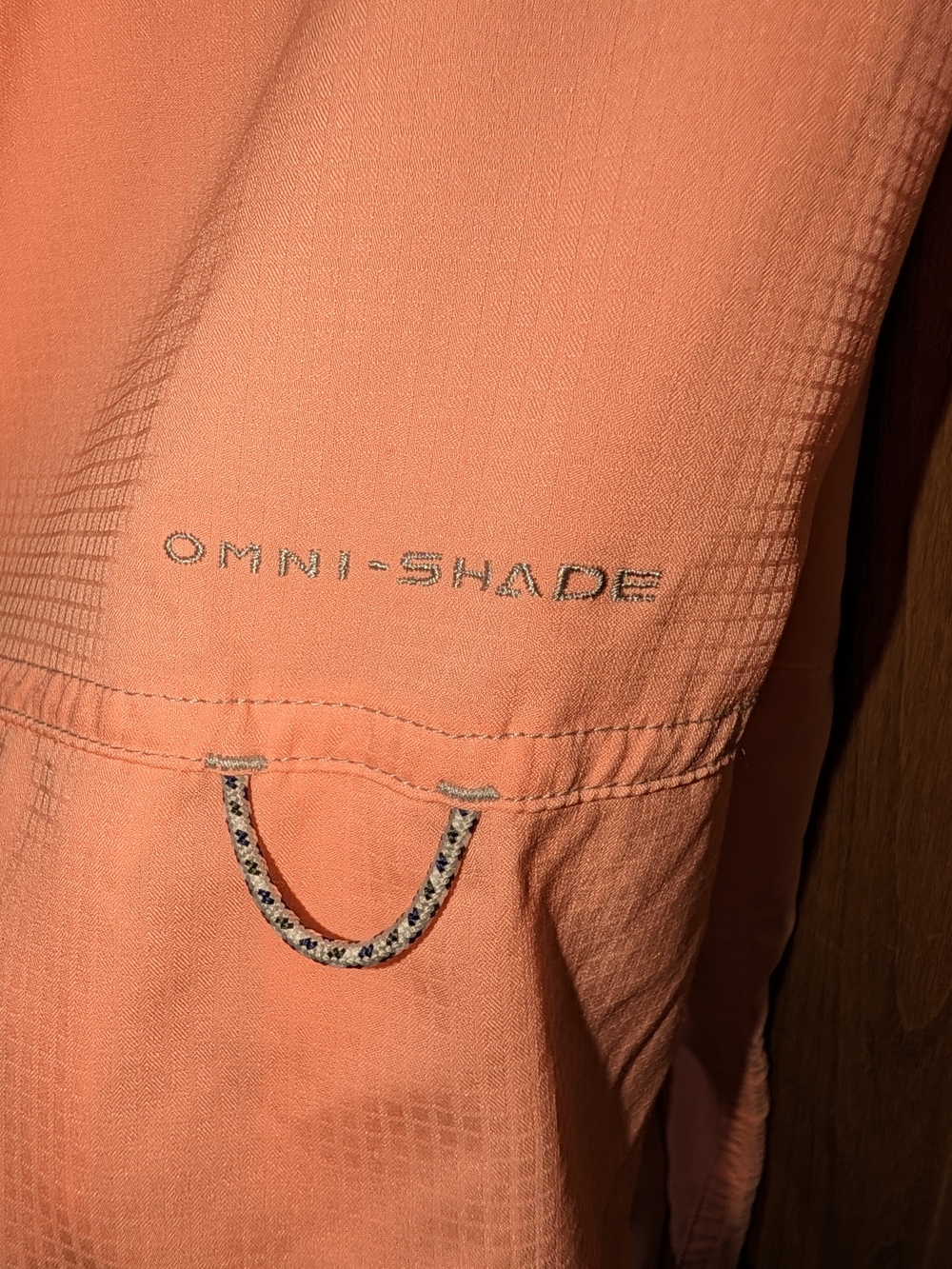 Columbia Women’s Long-Sleeve Sun Shirt - Peach - Picture 8 of 13